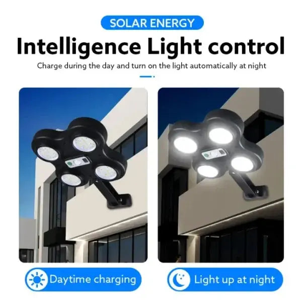 Wide Angle Illumination Outdoor Motion Sensor Solar Waterproof EasyShop Mini Mart