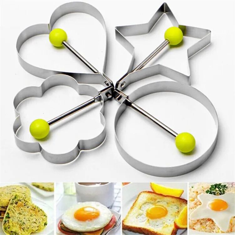 STAINLESS STEEL EGG PANCAKE RINGS