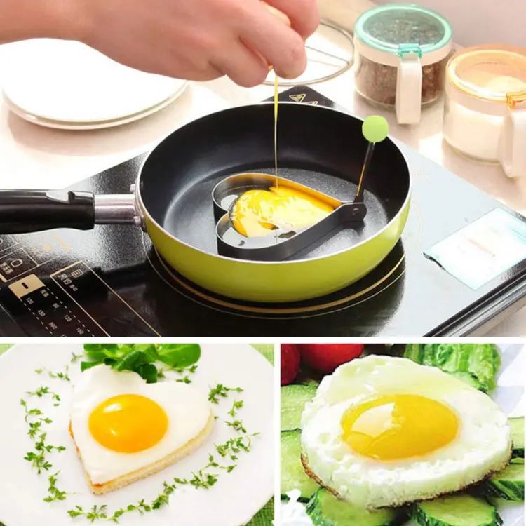 STAINLESS STEEL EGG PANCAKE RINGS