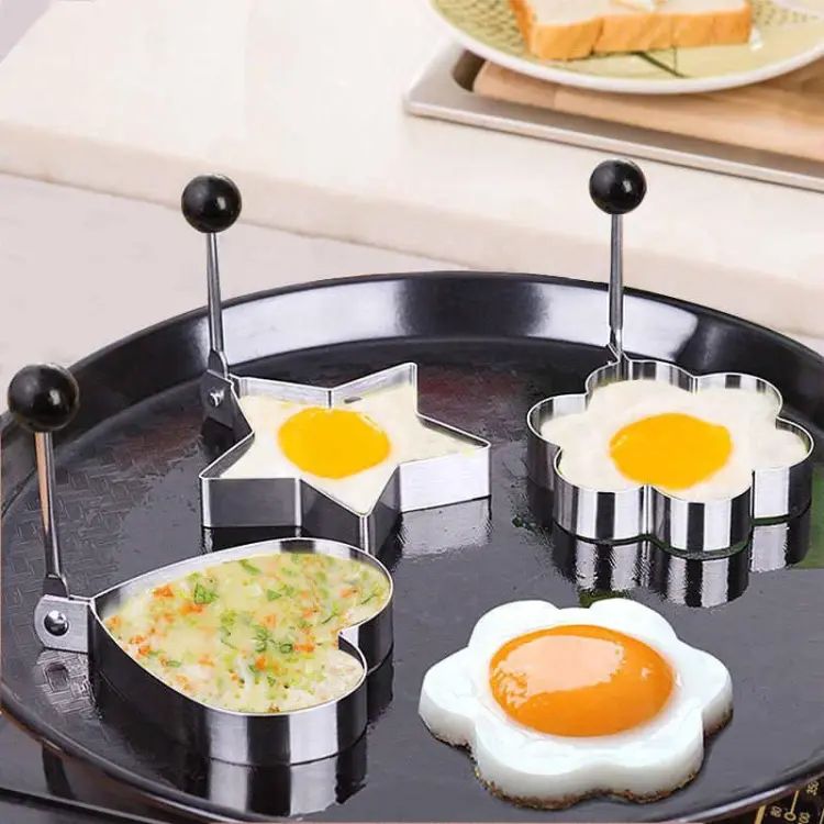 STAINLESS STEEL EGG PANCAKE RINGS