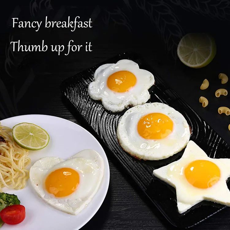 STAINLESS STEEL EGG PANCAKE RINGS