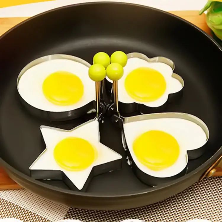 STAINLESS STEEL EGG PANCAKE RINGS