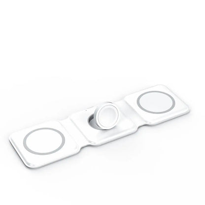 3 in 1 Magnetic Wireless charger Foldable 15W Original EasyShop