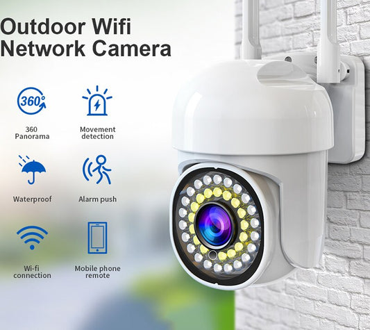 Wifi Camera Hb66 2mp 1080p Outdoor Cctv Security Ai Human Detection