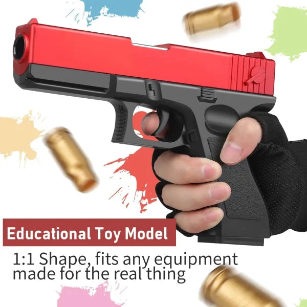 Soft Bullet Toy Gun Airsoft Gun With Silencer For Kids