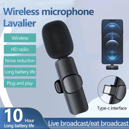 Wireless MIC K8 MICROPHONE 3.5mm Jack EasyShop Mini Mart